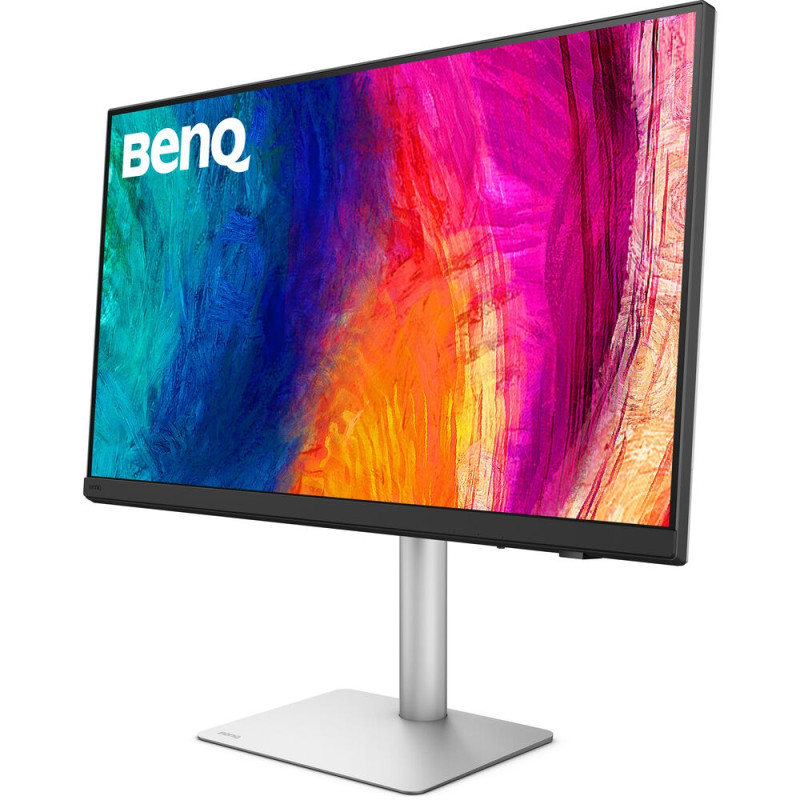 TFT 32" BenQ PD3226G, IPS, 4K, 144Hz, HDMI, DP, USB-C, HAS, Pivot, кол., біло-сріблястий