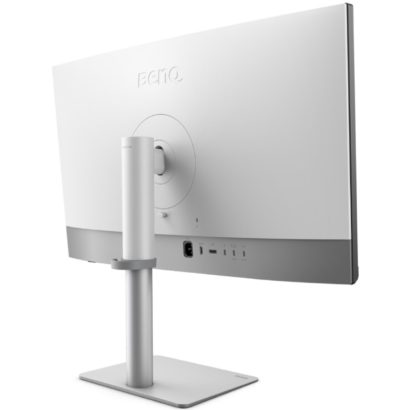 TFT 32" BenQ PD3226G, IPS, 4K, 144Hz, HDMI, DP, USB-C, HAS, Pivot, кол., біло-сріблястий