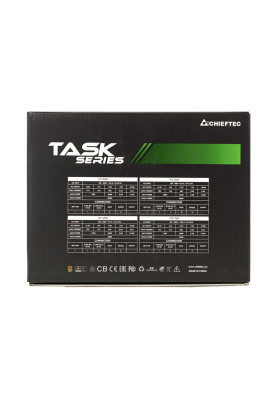 Блок Живлення 400W Chiefteс TASK TPS-400S, 120 mm, 80+ Bronze Retail Box