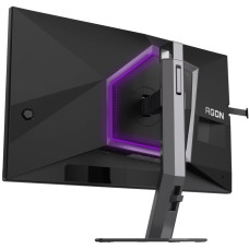 TFT 24.1" AOC AG246FK6, Ultra-Fast TN eSports, 610Hz, 2xHDMI, DP, USB-hub, HAS, Pivot, чорно-сірий