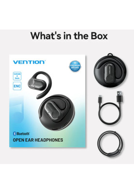 Навушники TWS Vention OpenBeat O11 Black