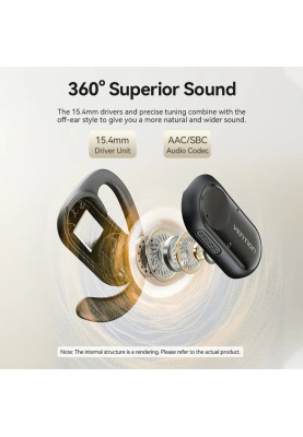 Навушники TWS Vention OpenBeat O11 Black