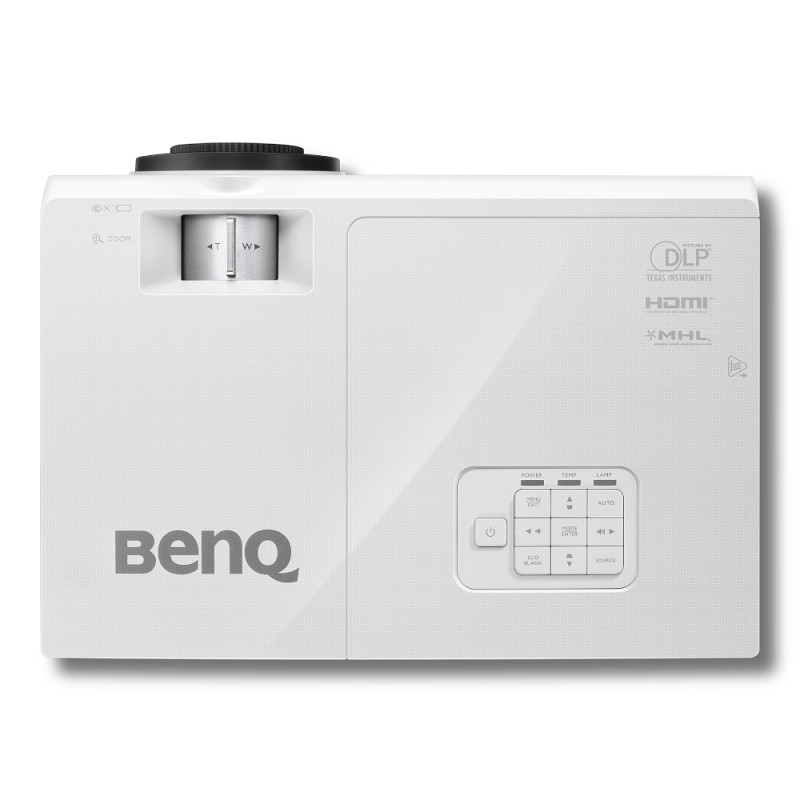 Проектор BENQ SH753+, DLP, WUXGA, 5000Lm, 13000:1, D-Sub, HDMI, білий