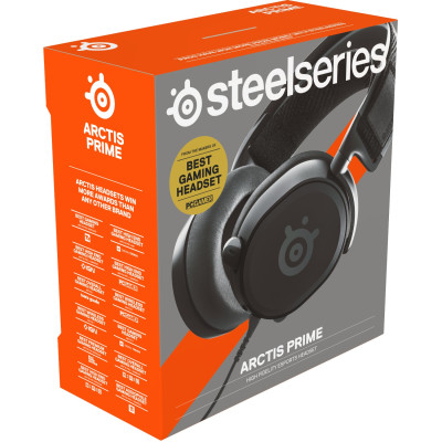 Ігрова гарнітура SteelSeries Arctis Prime Black PC/PS/SW/MAC/MOB Ігрова гарнітура SteelSeries Arctis Prime Black PC/PS/SW/MAC/MOB