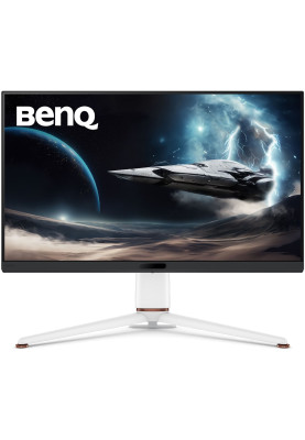 TFT 31.5" BenQ EX321UX, 4K UHD, IPS, 144Hz, HDMI, DP, USB- C, USB-hub, білий