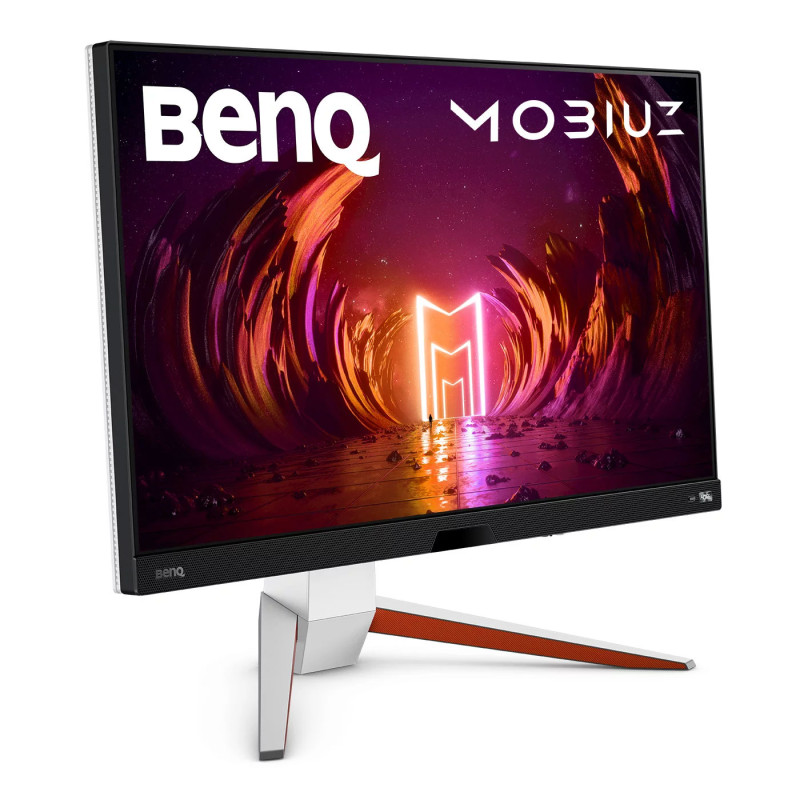 TFT 27" BenQ EX2710U, 4K UHD, IPS, 144Hz, 1 мс, 2хHDMI, DP, USB-hub, HAS, колонки, білий