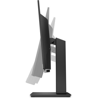TFT 23.8" HP 24mh, IPS, VGA, HDMI, DP, HAS, Pivot, колонки, чорно-сріблястий