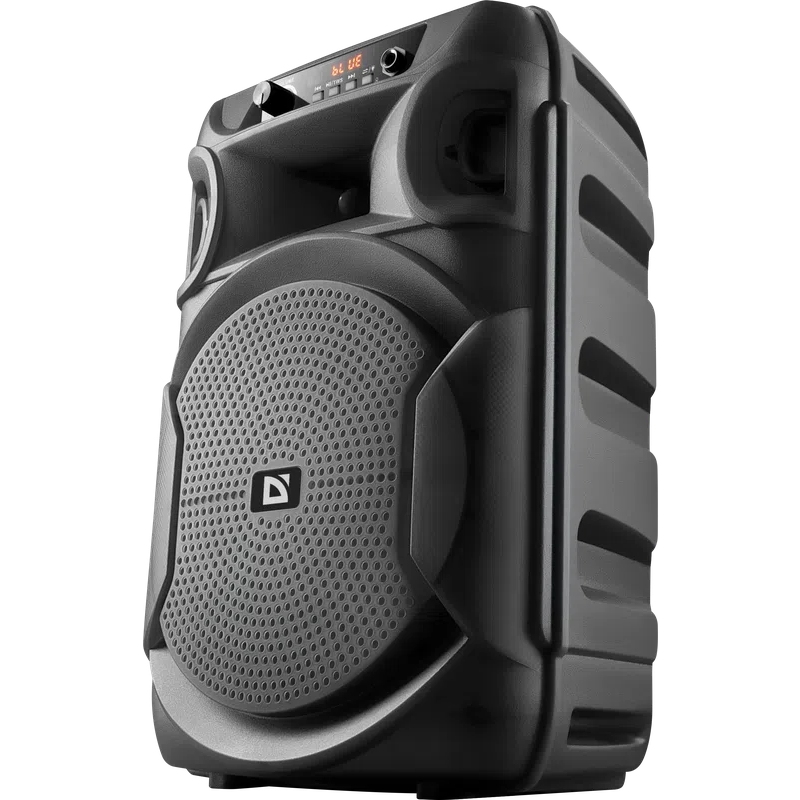 Акустична система 1.0 Boomer 12, 15Вт, Bluetooth/FM/USB/LED/AUX чорна