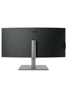 TFT 34" BenQ PD3420Q, IPS, WQHD, 2 x HDMI, DP, USB-C, USB-hub, HAS, колонки, темно-сірий