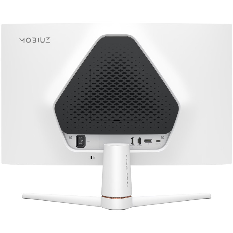 TFT 24.5" BenQ EX251, IPS, 220Hz, HDMI x2, DP, USB-C, колонки, білий