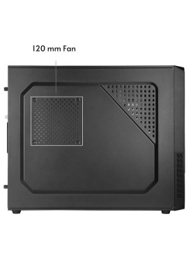 Корпус Chieftec UNI UC-03B-OP, без БЖ, ATX, Black