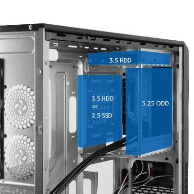 Корпус Chieftec UNI UC-03B-OP, без БЖ, ATX, Black Корпус Chieftec UNI UC-03B-OP, без БЖ, ATX, Black