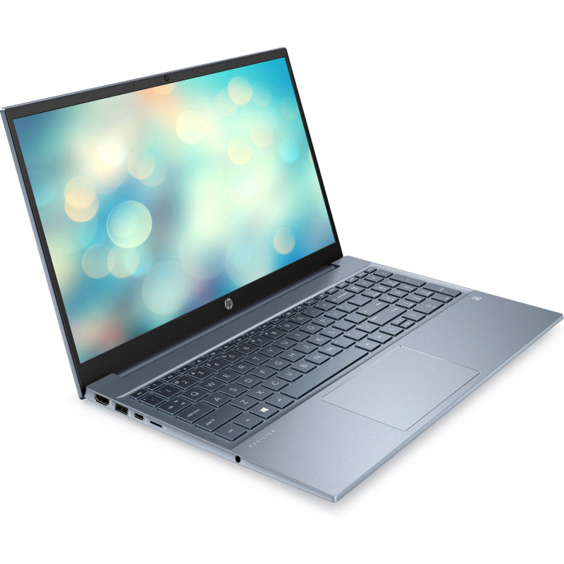Ноутбук HP Pavilion 15-eg2035ua 15.6" FHD IPS, 250n/i5-1235U (4.4)/16Gb/SSD512Gb/Int Iris X/Підсв/DOS/Синій (832X7EA)