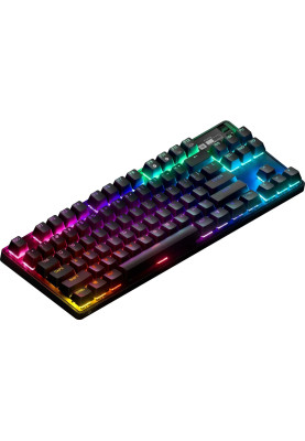 Клавіатура ігрова SteelSeries Apex Pro TKL WL UA HyperMagnetic Switches, OmniPoint 2.0, OLED