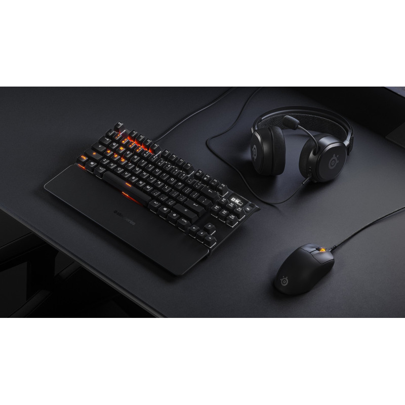 Мишка SteelSeries Prime Gaming Mouse, RGB, 18000dpi., 6кн., чорна