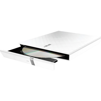 Asus Lite SDRW-08D2S-U 8х External slim USB2.0, білий