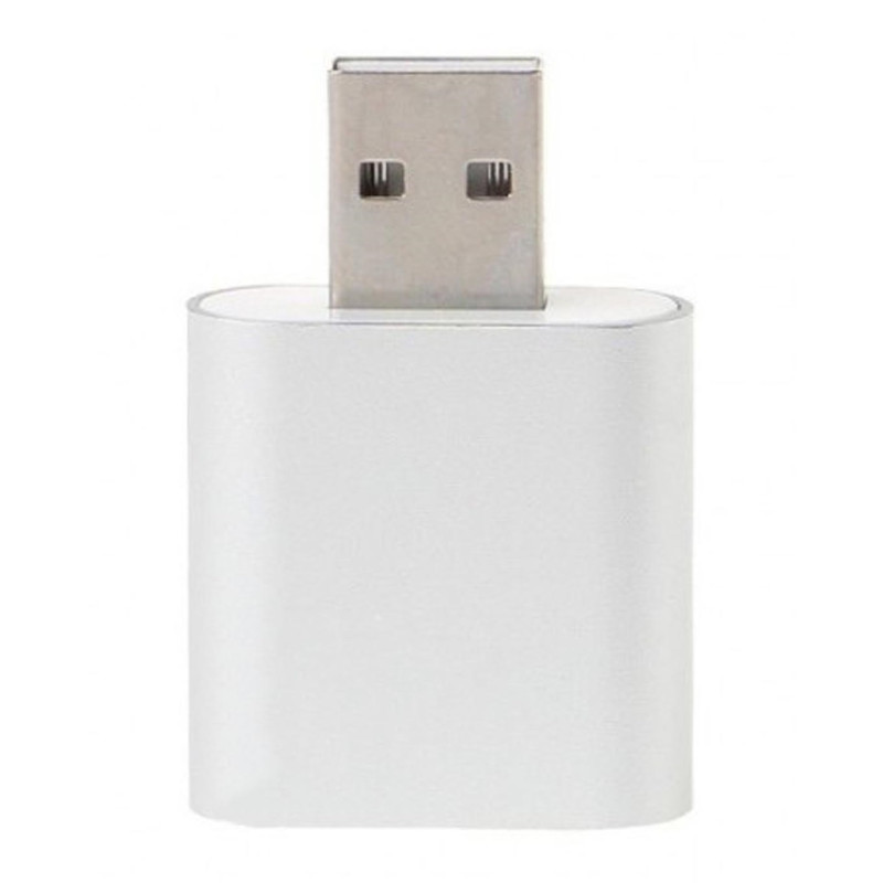 Звукова карта USB AUX jack, 2*TRS (Mic + Ear)  Virtual 7.1 Channel, chip CZH-H077