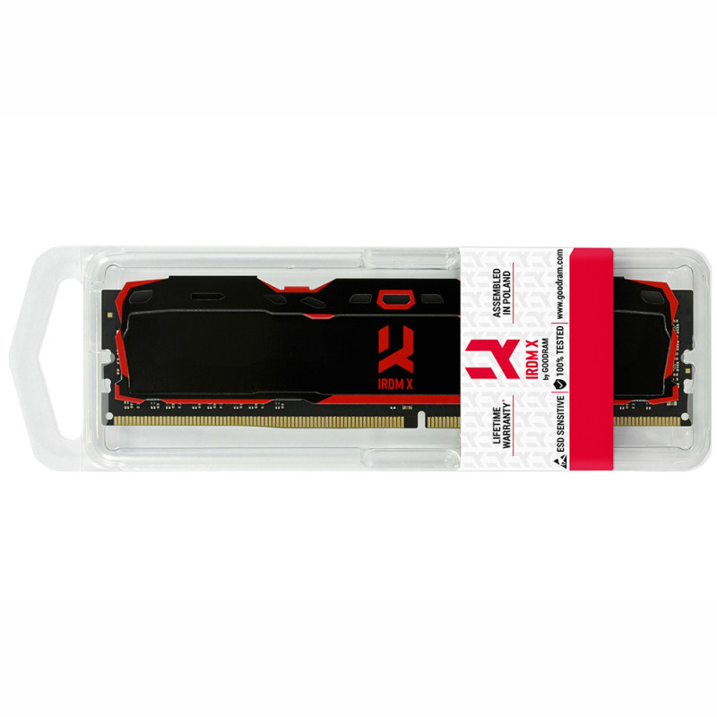 Пам'ять DDR4 16Gb 3000MHz GoodRAM IRDM X Black, Retail