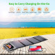 Сонячна панель для УМБ Choetech 22W 2x USB 5V/2.4A/2.1A max