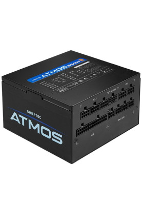 БЖ 850W Chieftec ATMOS CPX-850FC ATX 3.0 120 mm, 80+ GOLD, Cable management, retail