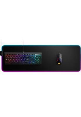 Ігрова поверхня SteelSeries QcK Prism Cloth XL RGB 900x300x4мм