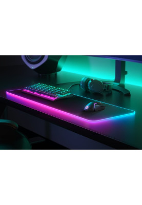 Ігрова поверхня SteelSeries QcK Prism Cloth XL RGB 900x300x4мм