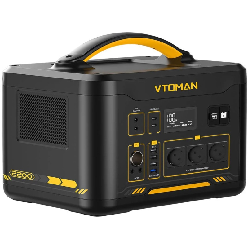 Зарядна станція Vtoman Jump 2200 PB-29 (1548 Вт/г) 2200W LiFePO4
