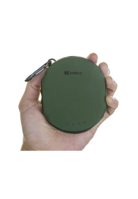 УМБ Sandberg Survivor 10000mAh, 2xUSB, IPX6, міні-компас та ліхтарик