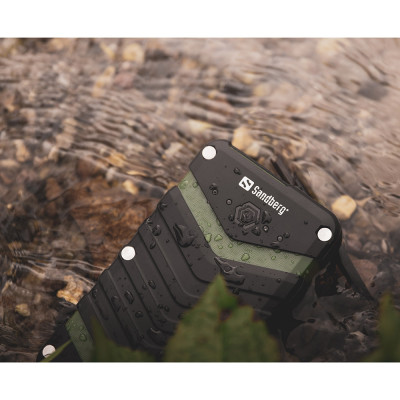 УМБ Sandberg Survivor 20100mAh IP67, LED Torch, 2xUSB, 2.4A, Type-C OUT, LED ліхтар