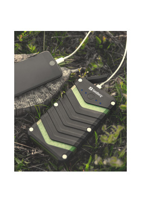 УМБ Sandberg Survivor 20100mAh IP67, LED Torch, 2xUSB, 2.4A, Type-C OUT, LED ліхтар