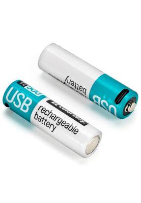 Акумулятор AA/LR06, USB-С 2220 мАЧ 1.5В (Li-Polymer), ColorWay, (2шт)