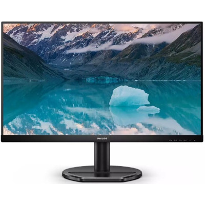 Монітор TFT 23.8" Philips 242S9JAL, FHD, VA, 75Гц, D-Sub, HDMI, DP, USB-hub, колонки, чорний