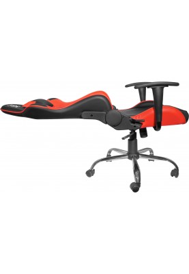 Крісло ігрове Defender Azgard поліуретан, 60мм, Black/Red