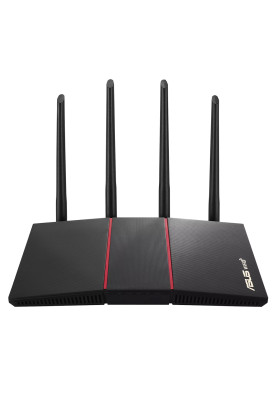 Маршрутизатор ASUS RT-AX55 AX1800, Wi-Fi 6, 4xGE LAN, 1xGE WAN, MU-MIMO, Beamforming, AiMesh, OFDMA