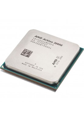 AMD Athlon 3000G 2C/4T (3.5GHz, 4MB, 35W, AM4, Radeon Vega 3) tray