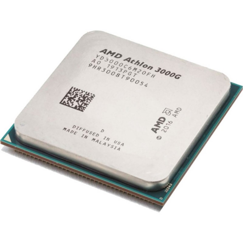 AMD Athlon 3000G 2C/4T (3.5GHz, 4MB, 35W, AM4, Radeon Vega 3) tray