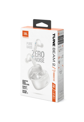 Навушники TWS JBL Tune Beam 2 White JBLTBEAM2WHT
