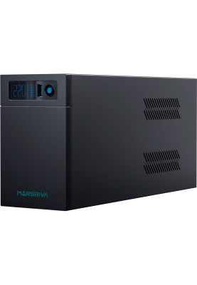 ДБЖ Marsriva MR-UF1200L, 1200ВА/950Вт, Line-Interactive, LED version, з літієвою батареєю