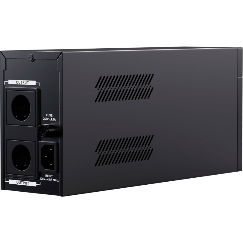 ДБЖ Marsriva MR-UF1200L, 1200ВА/950Вт, Line-Interactive, LED version, з літієвою батареєю