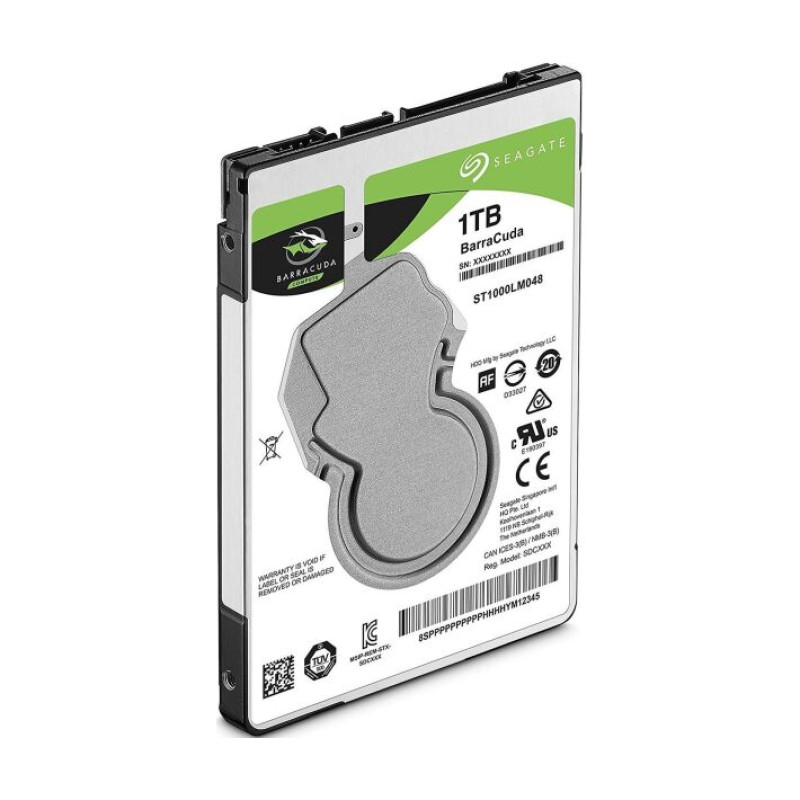 HDD 2.5" 1000 Gb 5400rpm 128M Seagate Barracuda , SATA (ST1000LM048)