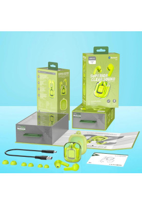 Навушники TWS Acefast T6 youth green