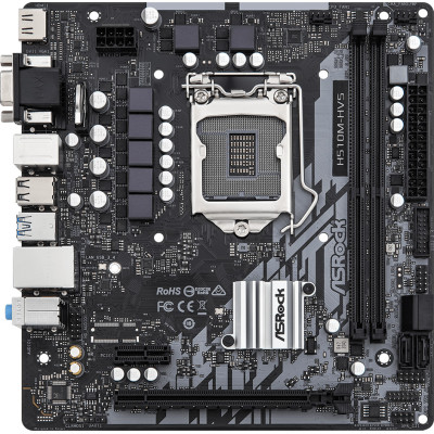 ASRock H510M-HVS R2.0 (1200/H510, 2*DDR4, 1xPCIex16, HDMI/VGA, 4xSATAІІІ, GLan, 7.1ch, mATX)
