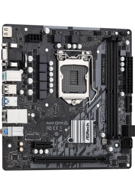 ASRock H510M-HVS R2.0 (1200/H510, 2*DDR4, 1xPCIex16, HDMI/VGA, 4xSATAІІІ, GLan, 7.1ch, mATX)