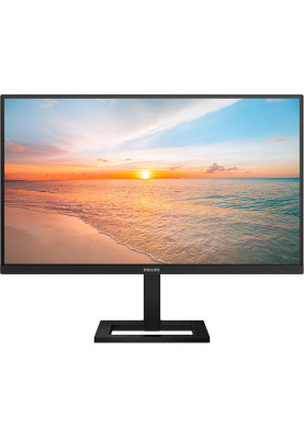 TFT 27" Philips 27E1N1900AE, IPS, 2xHDMI, USB-C, USB-hub, HAS, колонки, чорний