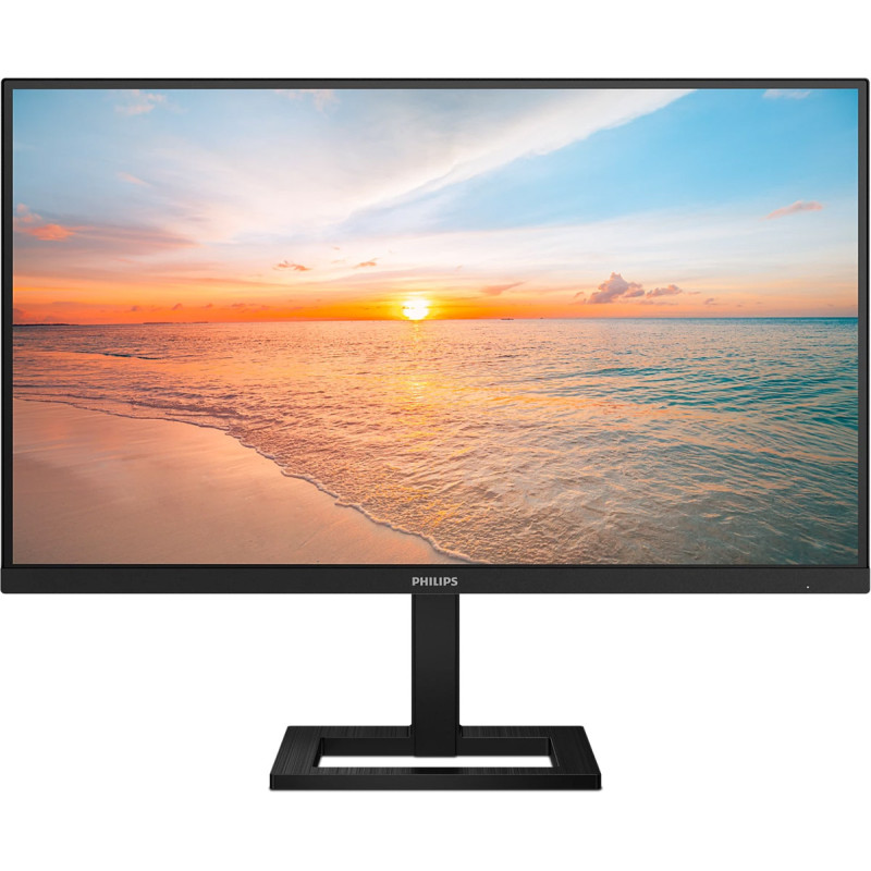 TFT 27" Philips 27E1N1900AE, IPS, 2xHDMI, USB-C, USB-hub, HAS, колонки, чорний