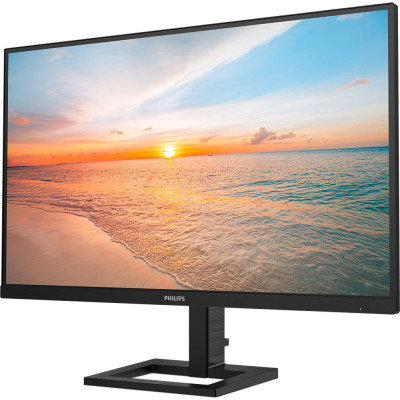 TFT 27" Philips 27E1N1900AE, IPS, 2xHDMI, USB-C, USB-hub, HAS, колонки, чорний