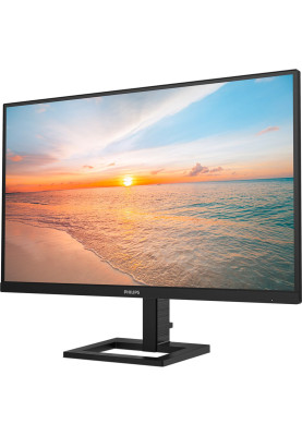 TFT 27" Philips 27E1N1900AE, IPS, 2xHDMI, USB-C, USB-hub, HAS, колонки, чорний
