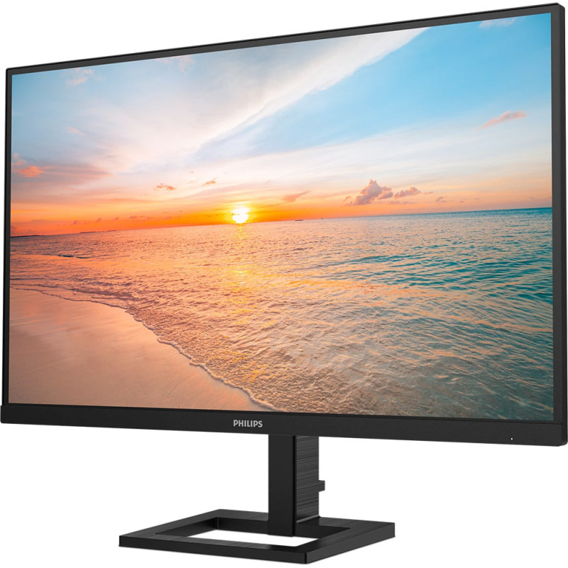 TFT 27" Philips 27E1N1900AE, IPS, 2xHDMI, USB-C, USB-hub, HAS, колонки, чорний