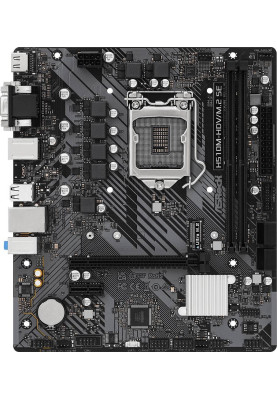 ASRock H510M-HDV/M.2 SE (1200/H470, 2*DDR4, 1xPCIex16, HDMI/DVI/VGA, 4xSATA, M.2, GLan, 7.1ch, mATX)