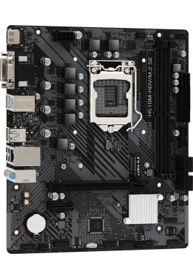 ASRock H510M-HDV/M.2 SE (1200/H470, 2*DDR4, 1xPCIex16, HDMI/DVI/VGA, 4xSATA, M.2, GLan, 7.1ch, mATX)